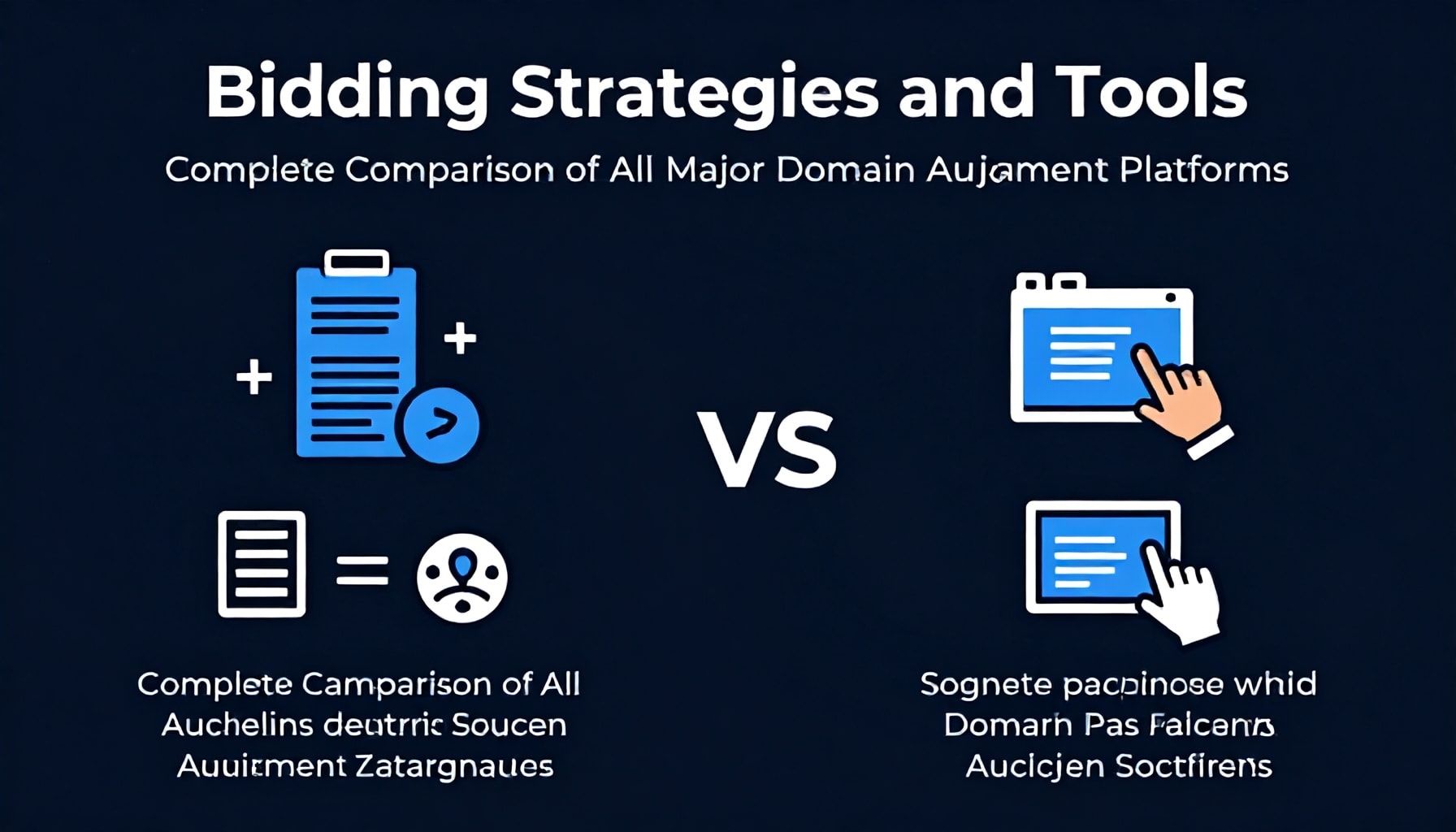 Bidding Strategies and Tools