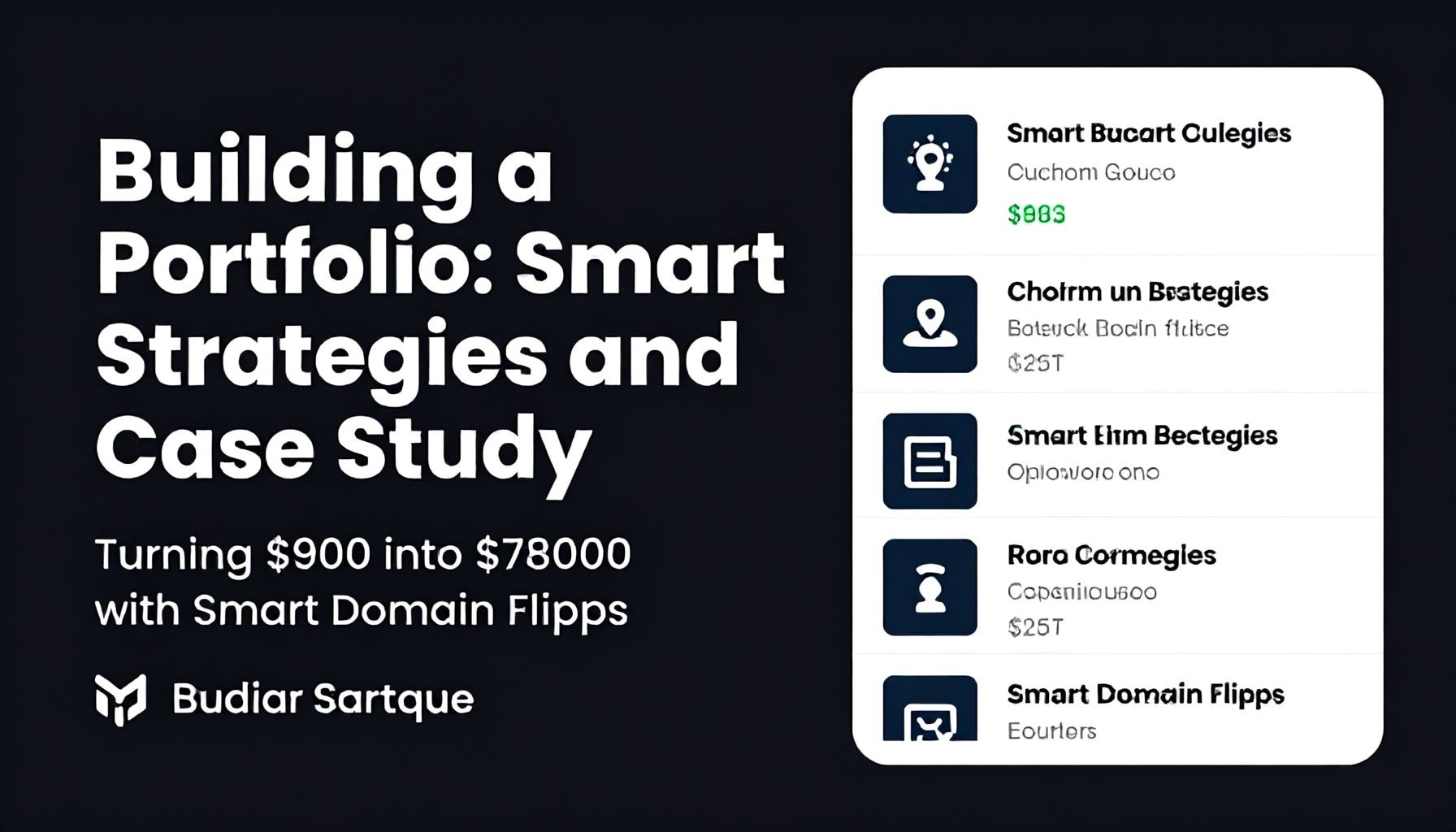 Building a Portfolio: Smart Buying Strategies