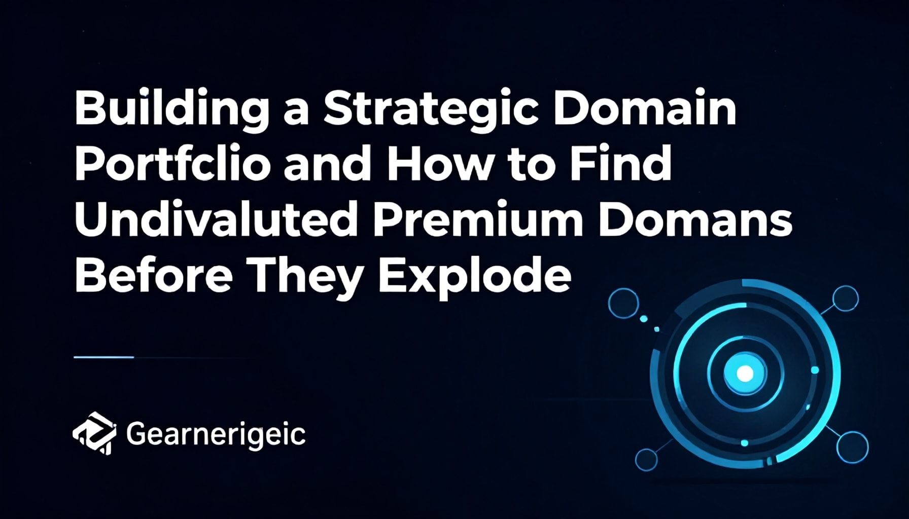 Building a Strategic Domain Portfolio