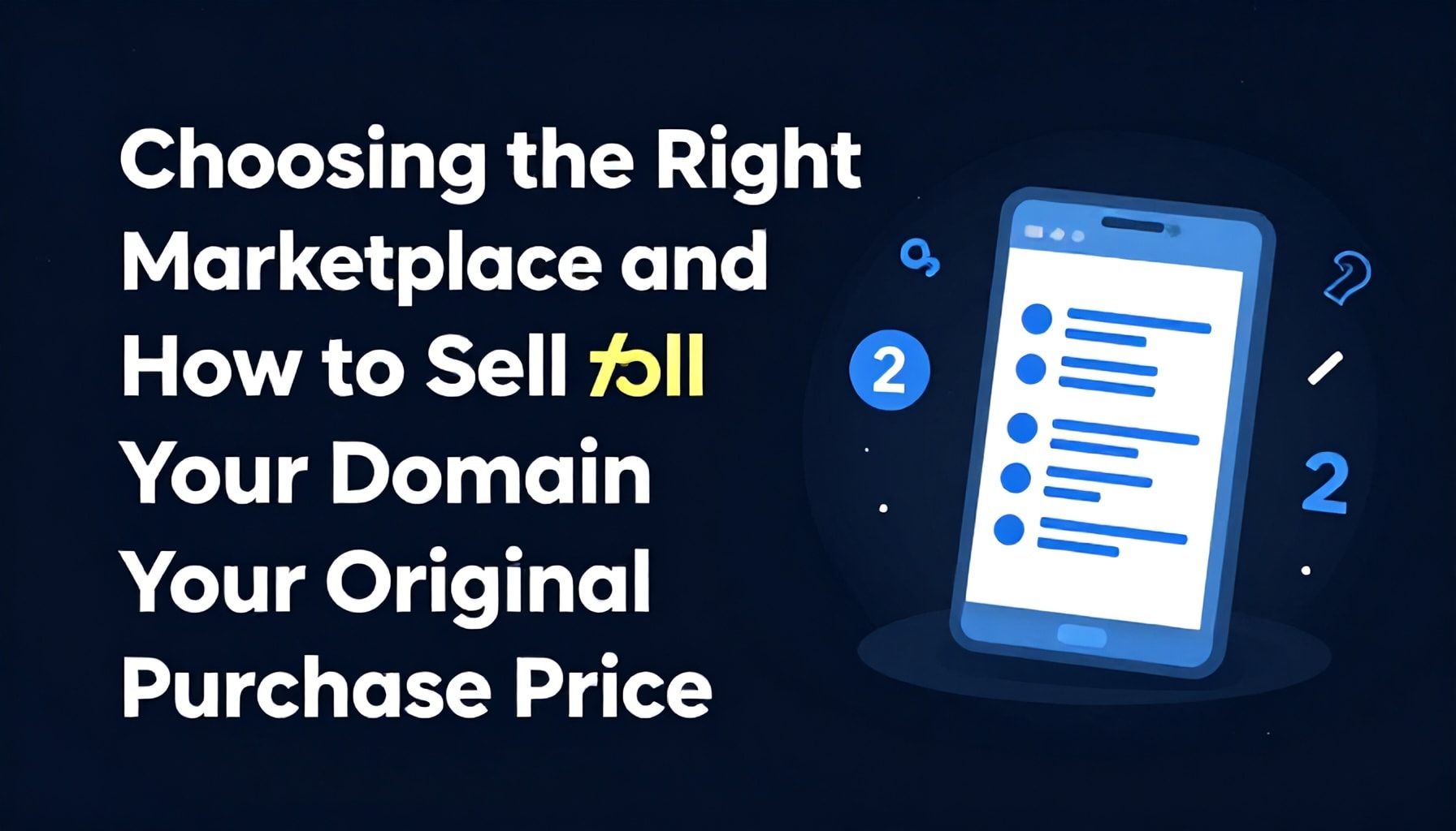 Choosing the Right Marketplace