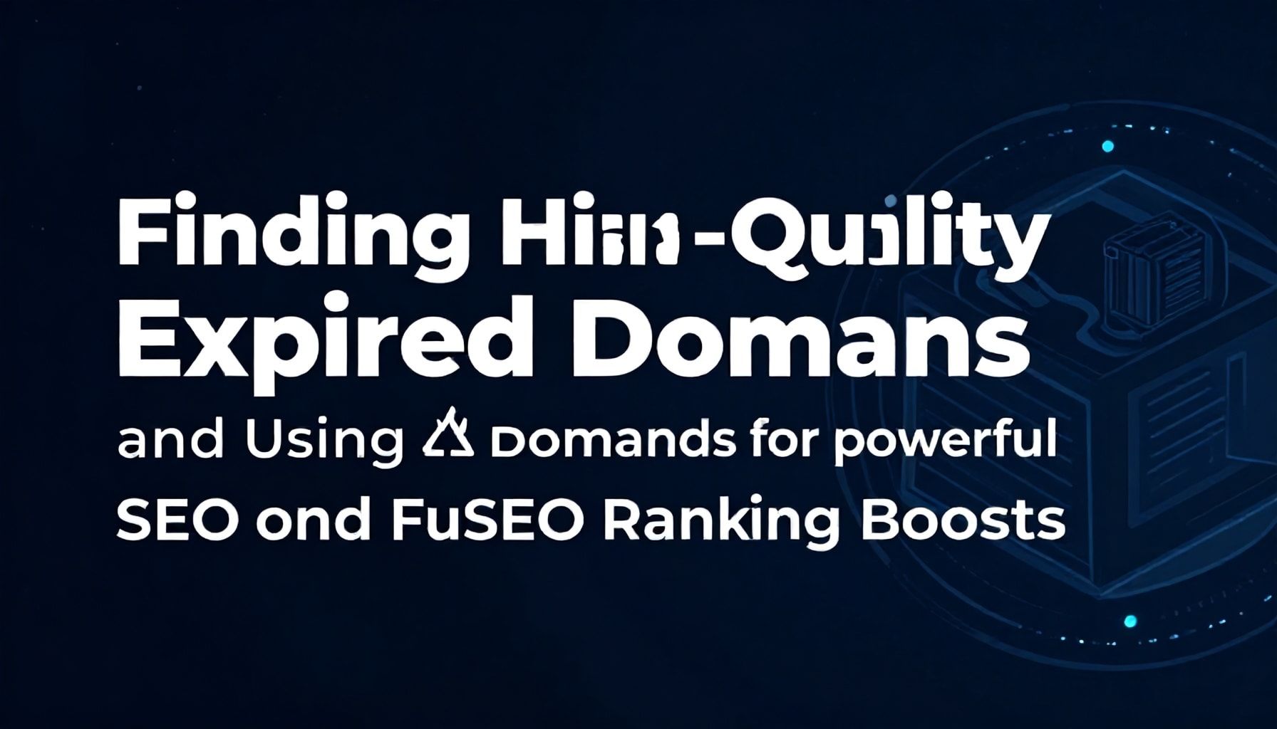 Finding High-Quality Expired Domains