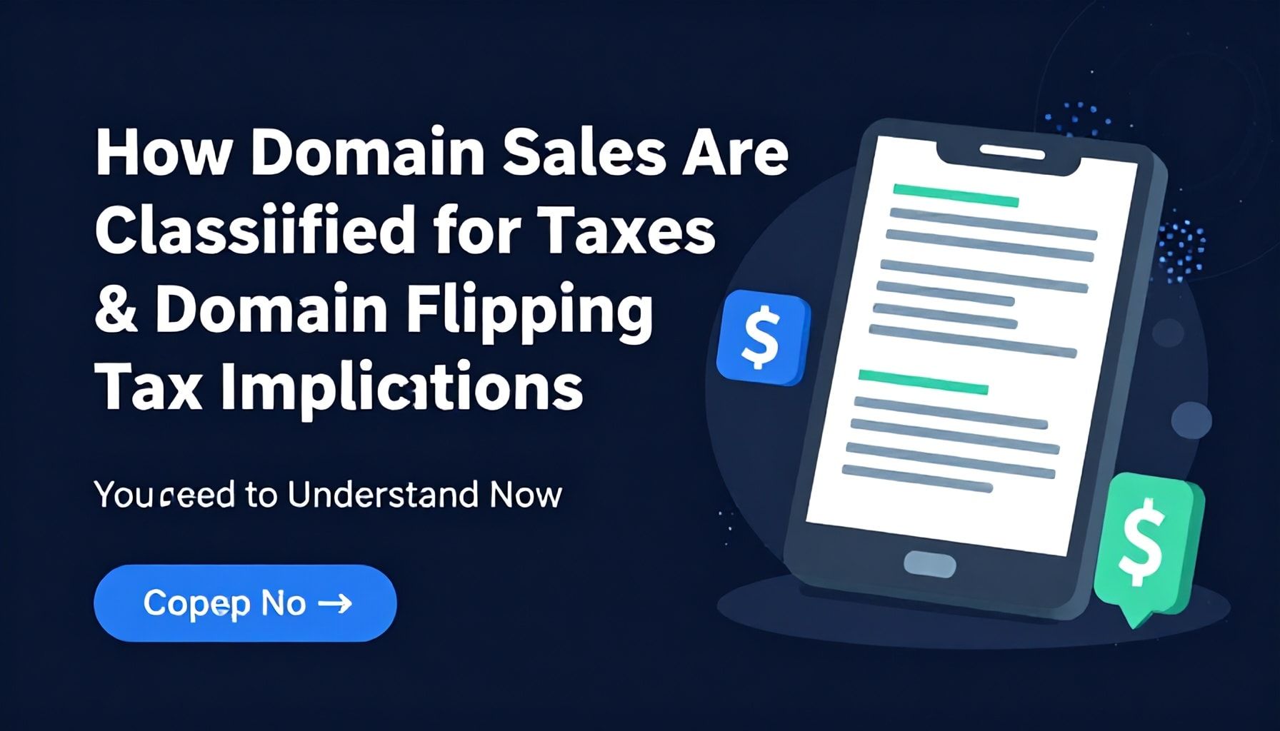 How Domain Sales Are Classified for Taxes