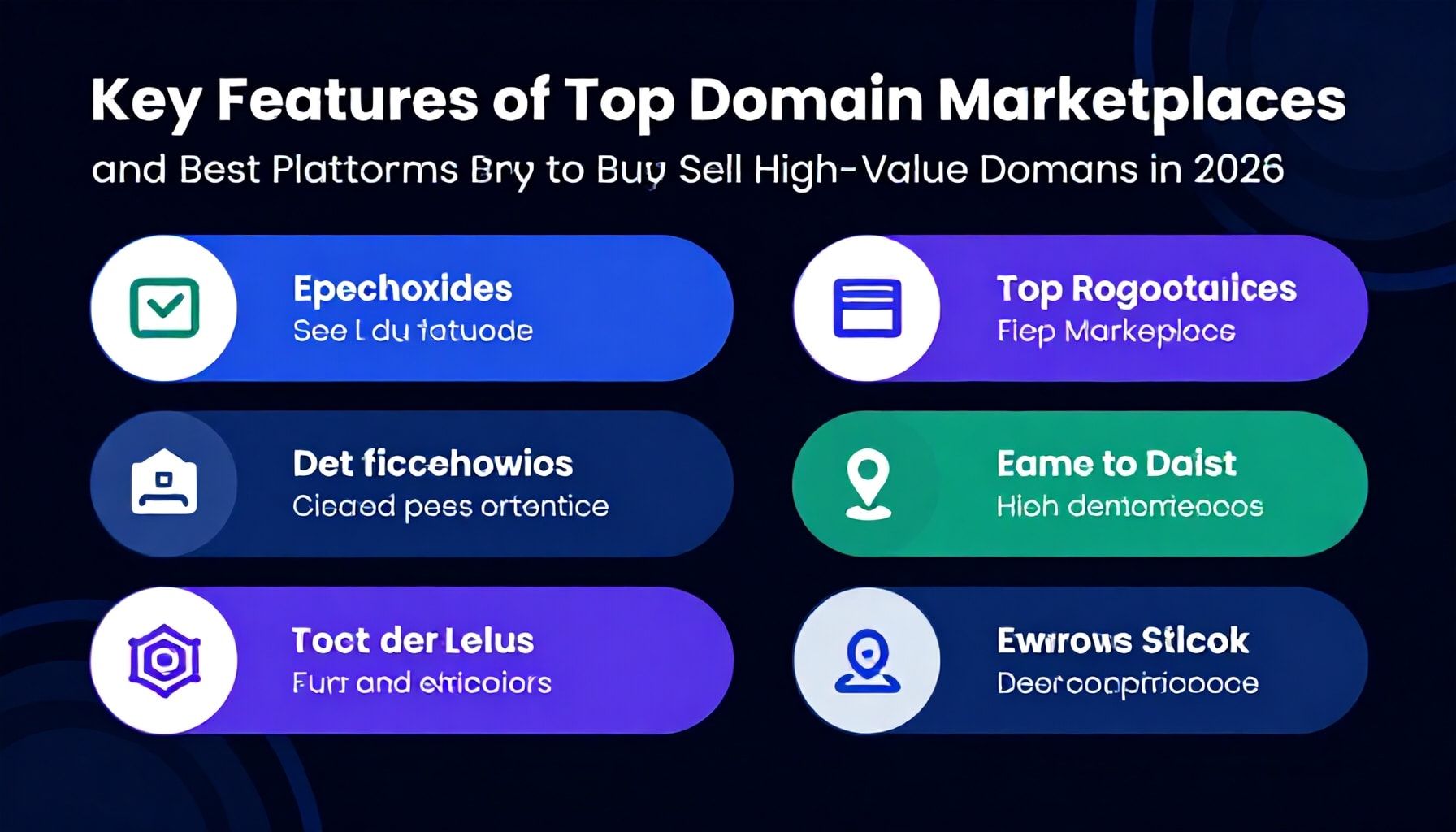 Key Features of Top Domain Marketplaces