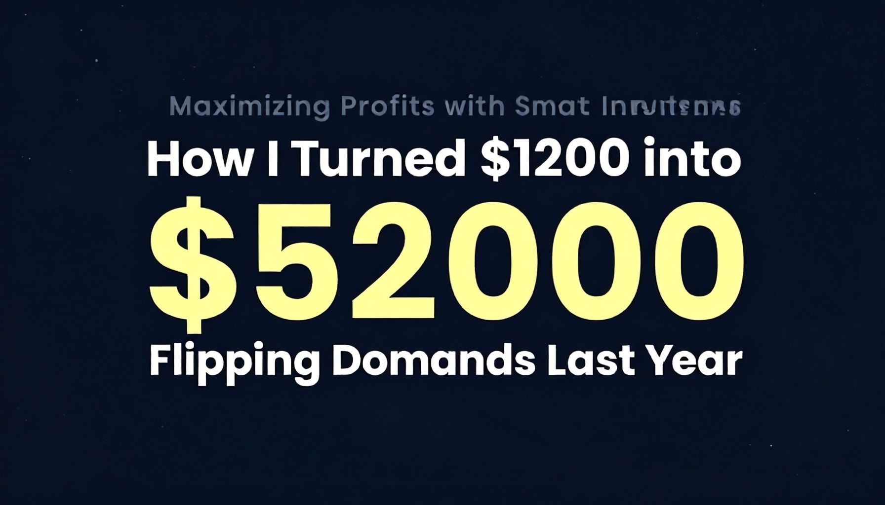 Maximizing Profits with Smart Investments