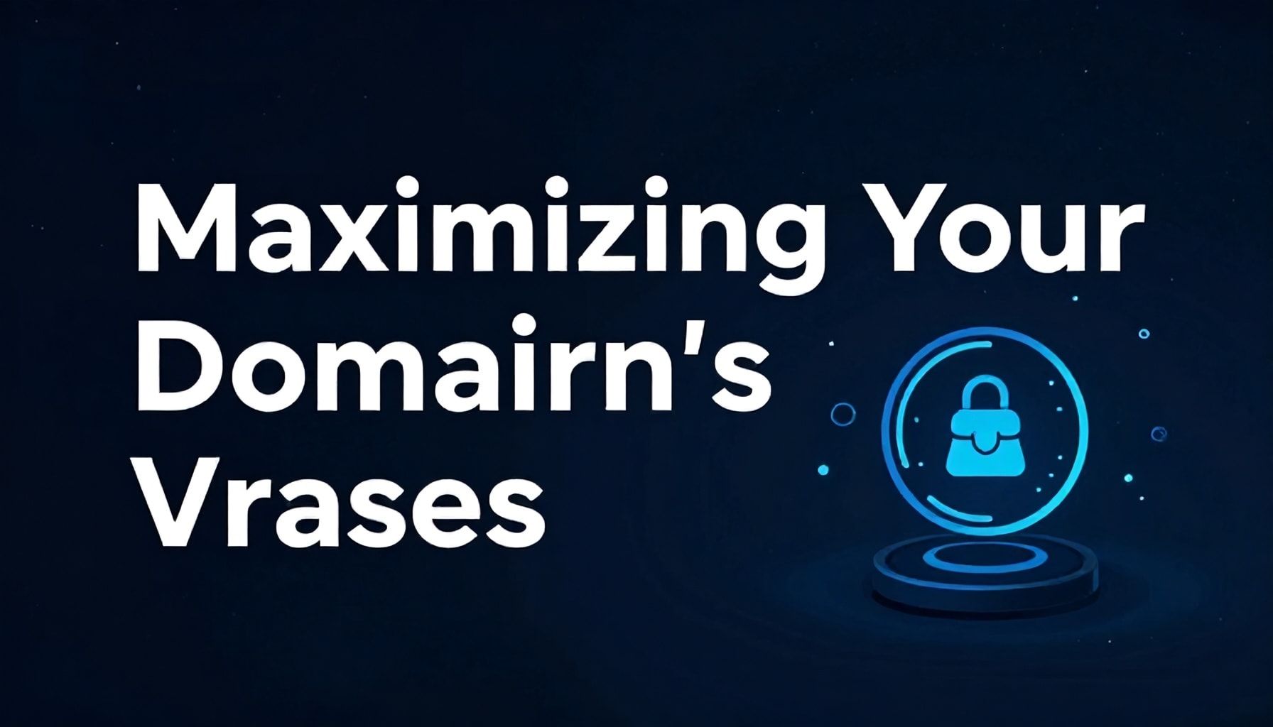 Maximizing Your Domain's Value