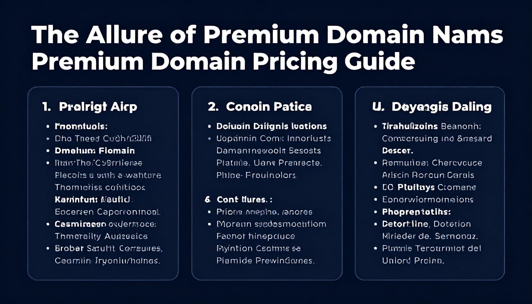 The Allure of Premium Domain Names