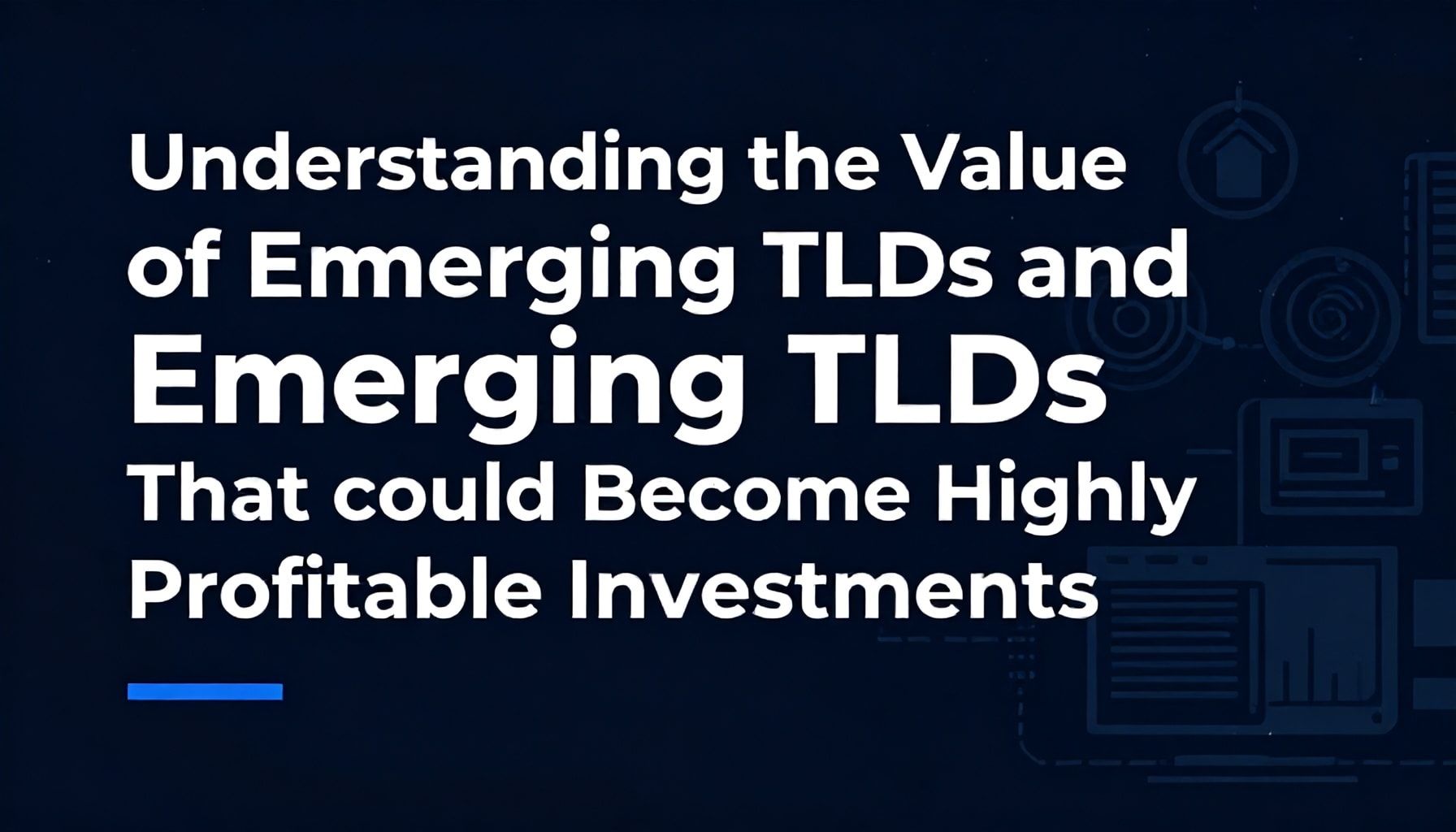 Understanding the Value of Emerging TLDs