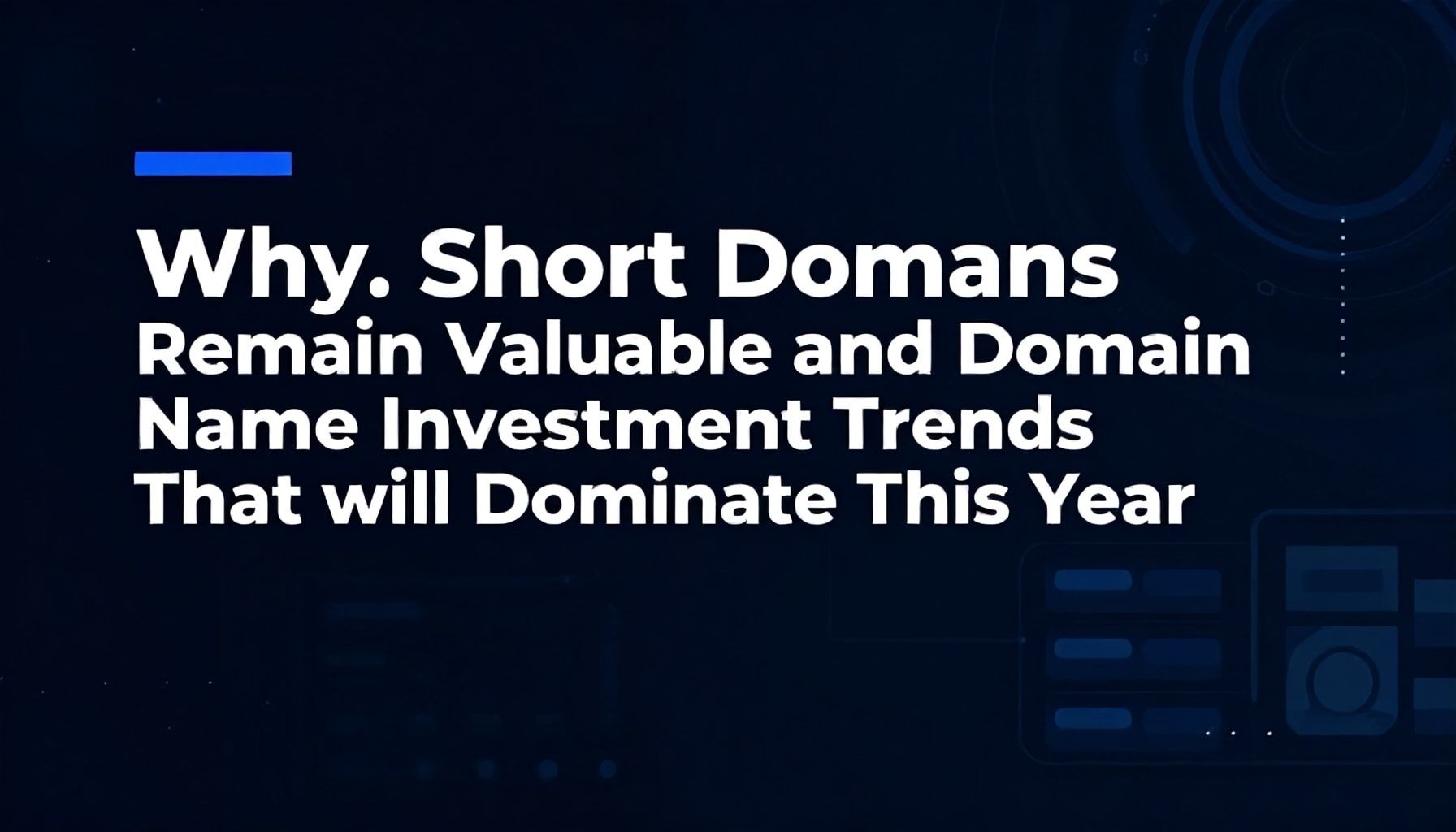 Why Short Domains Remain Valuable