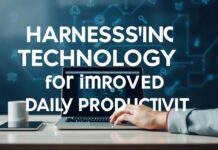 Harnessing Technology for Enhanced Productivity in Daily Life Harnessing Technology for Improved Daily Productivity