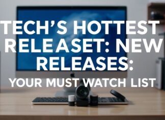 Tech’s Hottest New Releases: Your Must-Watch List Tech's Hottest New Releases: Your Must-Watch List